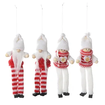 1/2pcsMerry Kalėdų Dekoracijas Namų Angelas Lėlės Kalėdų Eglutės Puošimas Ornamentais Elf Pakabukas Lentelė Deco Kalėdų Dovana Naujųjų Metų