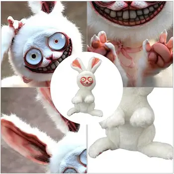 15cm Baisu Bunny Lėlės Crazy Bunny Pliušinis Žaislas Siaubo Žaidimas Įdaryti Triušio Žaislai, Gimtadienio Dovanos Vaikams, Vaikams, Modeliavimo Triušiai