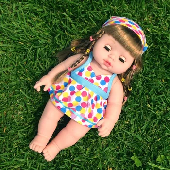 28CM kalbės Blink Kūdikių Lėlės, Žaislai Reborn Baby Doll išsimaudyti Minkšto Vinilinio Silikono Gyvas Gyvas Kūdikiams Žaislai Vaikams
