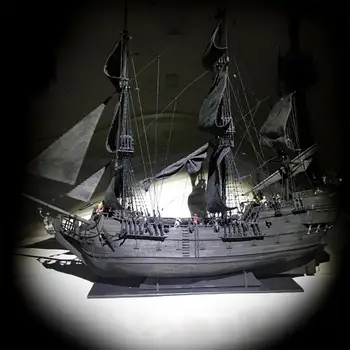 Black Pearl Medinės Laivo Modelį 