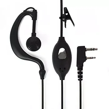 Dvipusis Kumpis radijo Kabantys ausis Mikrofonas laisvų Rankų įranga Walkie Talkie Ausinės ausinės Ausinės BaoFeng UV5R serijos Walkie Talkie