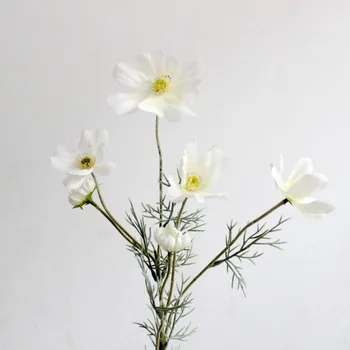 Gesanghua Dirbtinis Modeliavimas Gėlių Daigai Namų Dekoro Vestuvių Šilko, Džiovintų Gamtos Paspaudus Gėlių Vaza Spring Jasmine Stamens