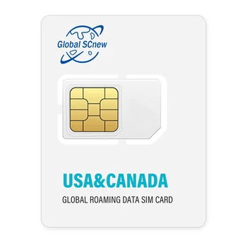 JAV Kanada sim card Prepaid 5~30 Dienų, Paramos eSIM Neribotą Duomenų 4G Operatoriaus Duomenų perdavimo Tarptinkliniu ryšiu Kelionės