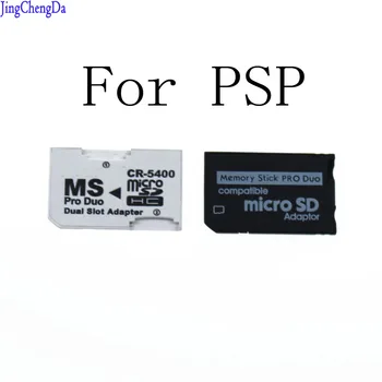 JCD 1Pcs Vienos ir dviejų laiko Tarpsnių Card Reader Naujas Micro SD SDHC TF, MS Memory Stick Pro Duo Reader PSP Kortelės Adapteris