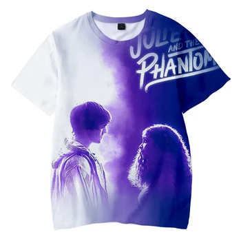 Julie Ir Phantom 3D Print T-Shirt Mados Vyrai Moterys Marškinėliai Streetwear Tees Grunge Hip-Hop Vaikai, Berniukas ir Mergaitė Y2k Gotikos Drabužių