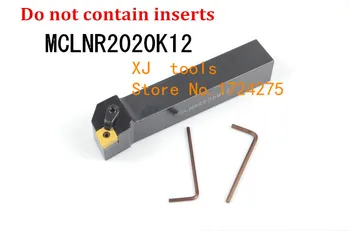 MCLNR2020K12/ MCLNL2020K12 CNC tekinimo įrankio laikiklis,pjovimo staklės, įrankiai,Išorės Staklės, Pjovimo Įrankis CNMG120404/08 Įdėklai