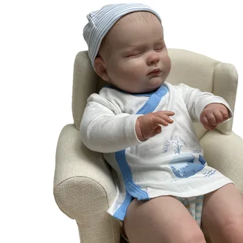 Mini Reborn Baby Doll Silikono Putlus Baby Realus Vinilo Princesė Bamblys Bebe Vaiko Gimtadienio Dovana Mergina Boneca Brinquedo