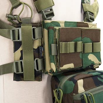 MK3 Taktinė Liemenė Micro Kovoti su Krūtinės Įrenginys Cordura Nailono Išskleidžiamajame Dėklas M4 AK Žurnalas Įdėklai Su Dovana Airsoft Medžioklės Priedų