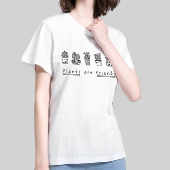 MOTERŲ viršūnės S-2XL Mados Vasaros Marškinėliai Moterims draugais Atspausdintas T-shirt Moterims Topai Marškinėliai, Femme Nauja siunta Karšto Pardavimo