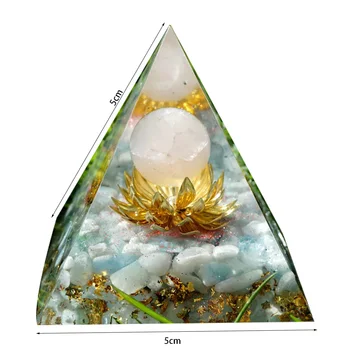 Natūralaus Akmens Orgonite Perlas Piramidės Kristalai Orgone Apsaugos Energijos Generatorius Gydymo Reiki Chakra Meditacija Papuošalai Amatai