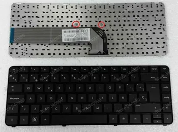 Nemokamas pristatymas Naujos nešiojamojo kompiuterio klaviatūra TECLADO hp DV4-3000 DV4-4000 DV4-3100 DM4-3000 su rėmu lotynų ispanų SP NUEVO