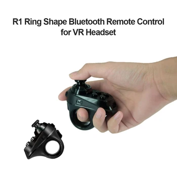 R1 Mini Žiedas Bluetooth4.0 Įkraunamas Belaidis VR Nuotolinio Žaidimų Valdiklis Kreiptuką Gamepad, skirta 