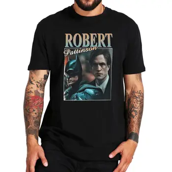 Robert Pattinson Marškinėliai Juokinga 2022 Drive Gerbėjai Derliaus trumpomis Rankovėmis Unisex Vasaros Atsitiktinis Medvilnės marškinėliai EU Dydis