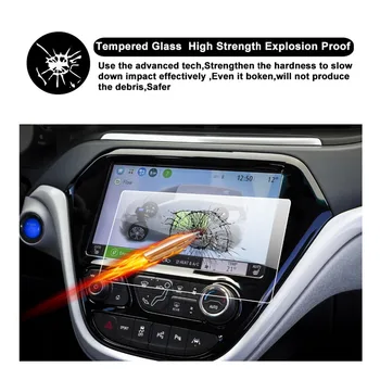 RUIYA screen protector, skirta Opel ampera-e/Vauxhall ampera-e IntelliLink 10.2 colių navigacijos ekranas,9H grūdinto stiklo apsauga
