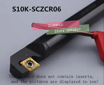 S10K-SCZCR06 10MM Vidaus Tekinimo Įrankių Gamyklos išvadai, kad putoja,nuobodu baras,Cnc Įrankiai, Tekinimo Staklės