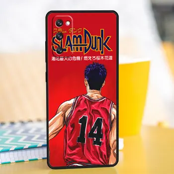 Slam Dunk Basketball Telefono dėklas Samsung S9 S22 Ultra 5G S20 FE 2022 S7 S21 Plius S10 S10e S8 Šarvai
