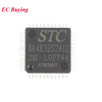 STC8A4K32S2A12 STC8A4K32S2A12-28I STC 8A4K32S2A12 LQFP44 Single-Chip MCU Mikrokompiuteris integrinio Grandyno IC Chip Originalas