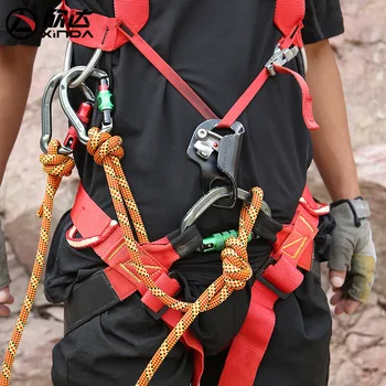 Trikampio puslankiu speleo master lock alpinizmas sriegis automatinė kalnų nešantis master lock saugos karabinai P516