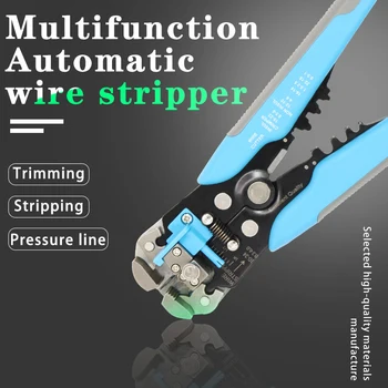 Vielos Striptizo Įrankiai Multitool Replės Automatinė Išpardavimas Cutter Kabelis Laido Užspaudimo Replės Elektrikas Remonto Įrankių 0.2-6.0mm2