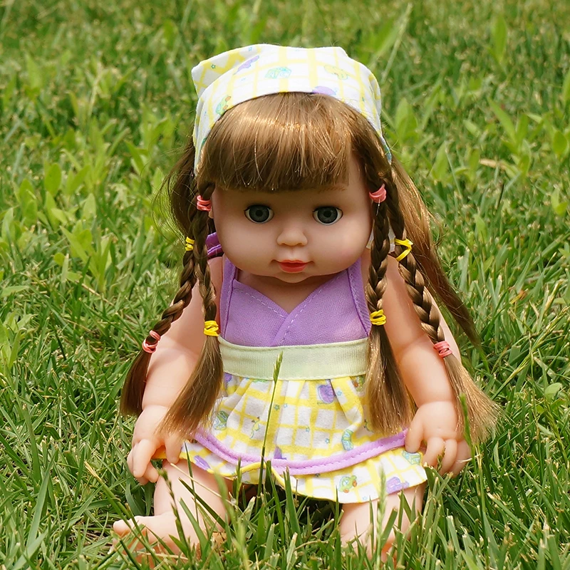 28CM kalbės Blink Kūdikių Lėlės, Žaislai Reborn Baby Doll išsimaudyti Minkšto Vinilinio Silikono Gyvas Gyvas Kūdikiams Žaislai Vaikams Nuotrauka 1