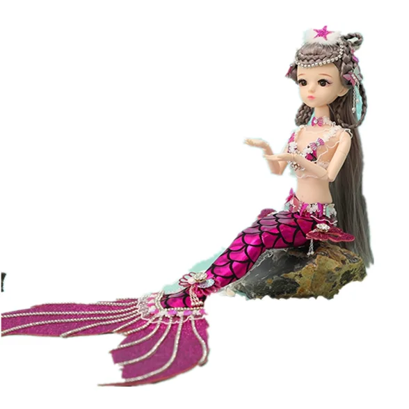 30cm Undinė Lėlės Kinijos Kostiumas Lėlės Senovės Stiliaus Kostiumas Hanfu Lėlė Princesė Žaislai Vinilo Projektavimo 12 Sąnarių Retro Lėlės ZH096 Nuotrauka 5