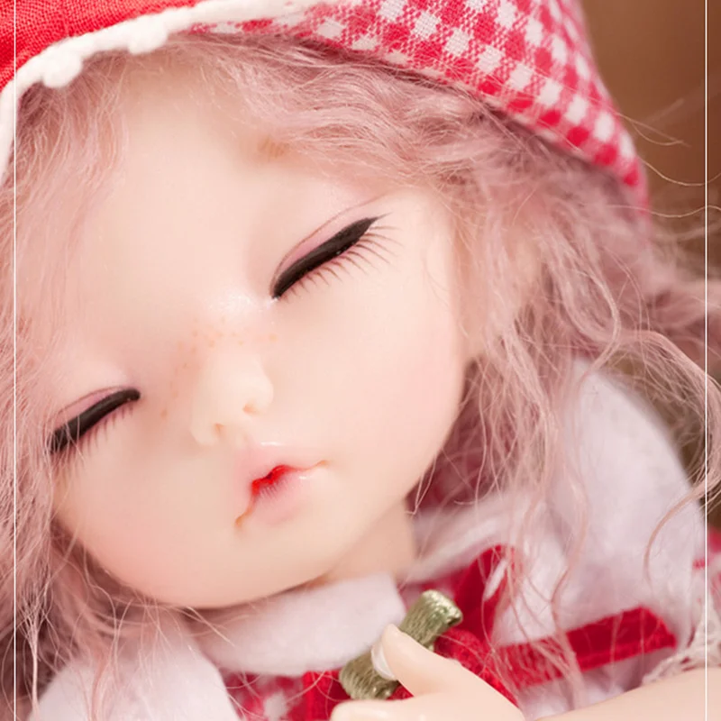 BJD Doll Pukifee Ante 1/8 Cute Mados Dervos Gamtos Kelia Žaislai Mergaitėms Žaislas Mergina Mini Baby Sujungta Lėlės FL Nuotrauka 2