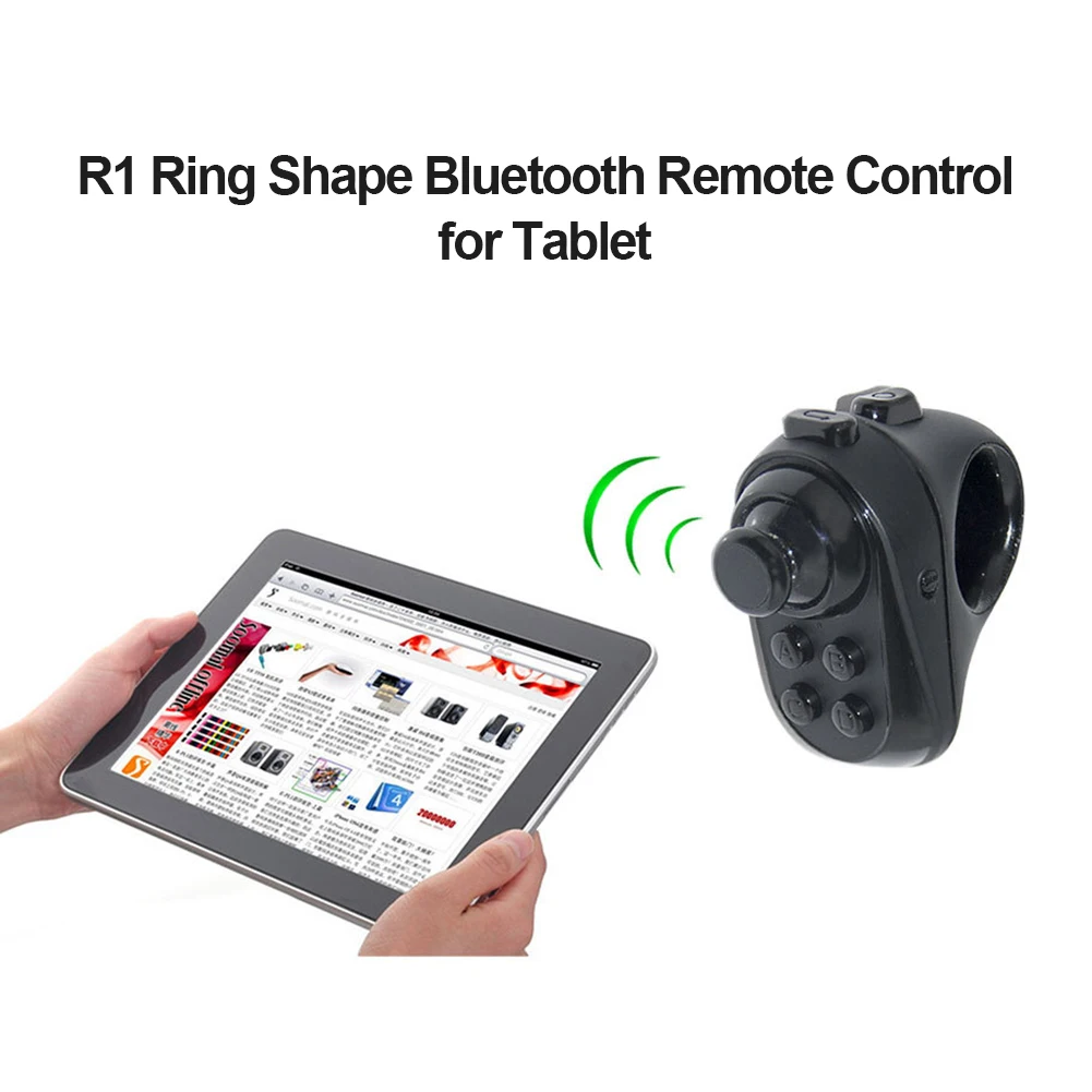 R1 Žiedo formos 3D 4.0 VR Valdikliu Wireless Gamepad Kreiptuką Žaidimų VR Nuotolinio Valdymo lOS Android smartfon Nuotrauka 0
