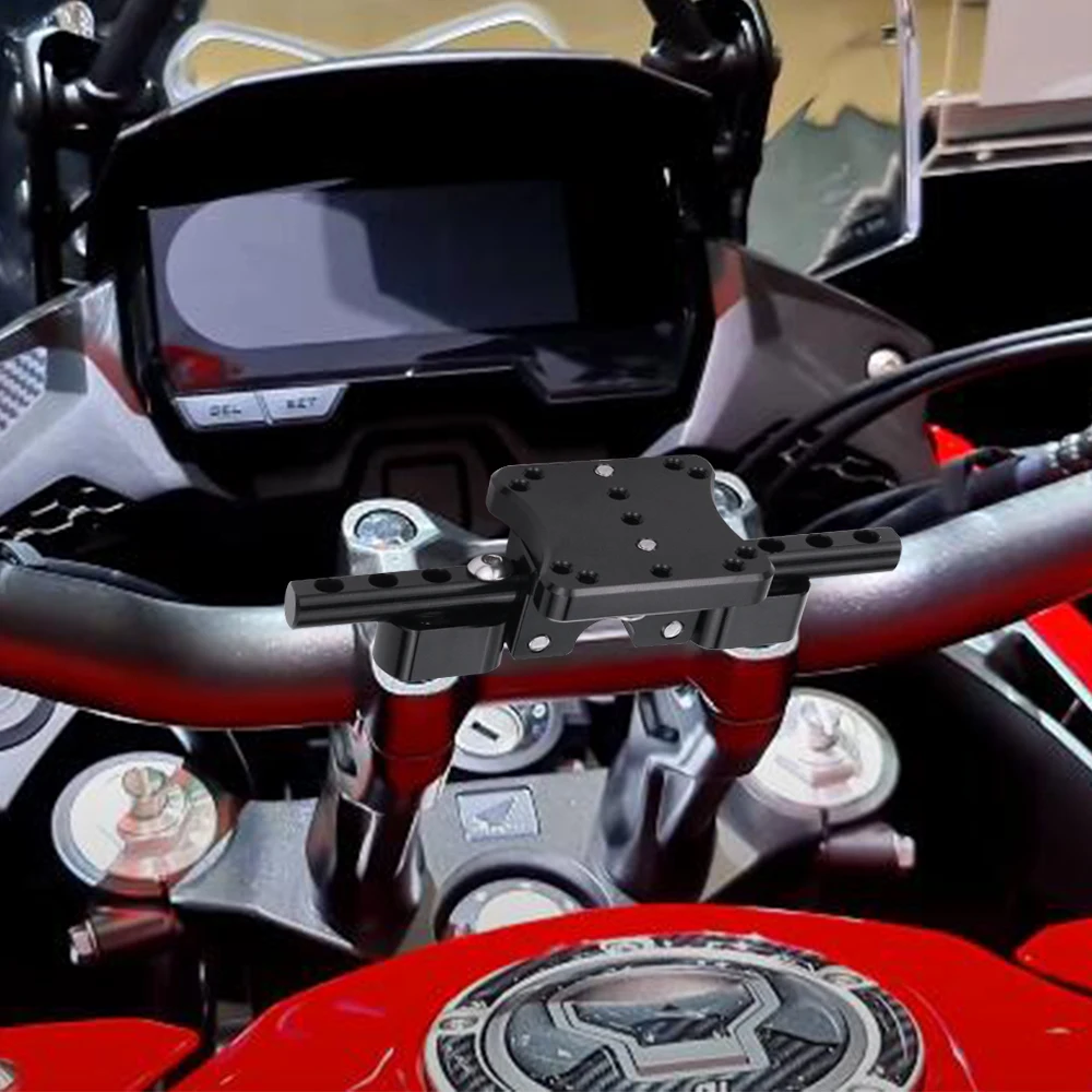 Už KAWASAKI Ninja 650R Versys 650 Z1000 640 Adventure KTM Tuono V4 Drebulys Motociklo GPS Navigacijos Rėmo Telefono Laikiklis Nuotrauka 1